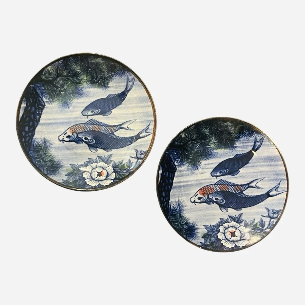 Lot of 2 Vtg Japanese Porcelain 6